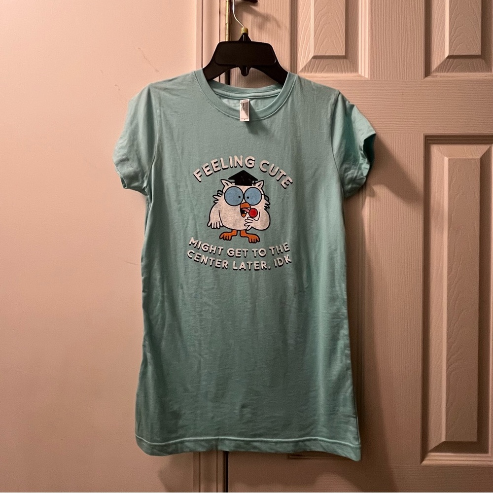 L.A.T apparel t-shirt, size M, color blue